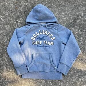 Hollister Surf Team Hoodie M | Malibu California Pullover Sweatshirt